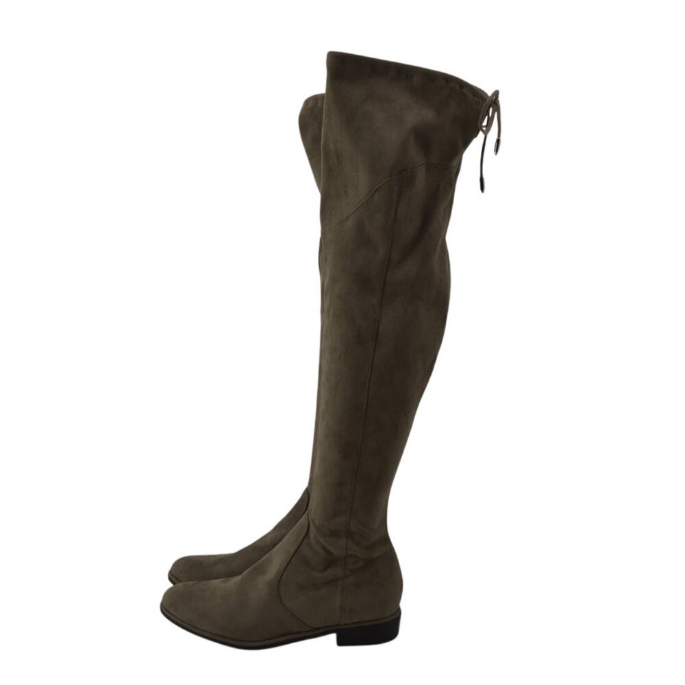 Marc Fisher Hulie Over the Knee Boots Stretch Preppy Sz 7.5M